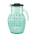 Luigi Bormioli Prezioso Pitcher w/cooling tube 84 oz. Green